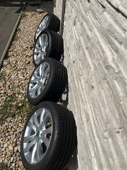 TRIFID SKODA orig alu disky 7,5Jx R17 ET 49 5x112 - 5