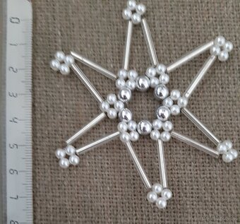 Korálkové ozdoby na stromček - 5