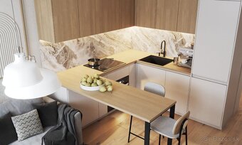 Nadštandardná garsónka — Tulská, B. Bystrica (v realizácií) - 5