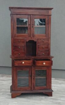 Skriňa teaková masívna. - 5