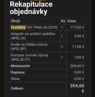 Predám detské odrážadlo First bike. - 5