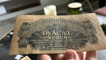 Bankovky ČSSR 1944 Neperforované - 5