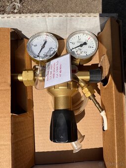 Redukčný ventil Acetylen / Dinhyd/ CO2 Ohrev 24V - 5