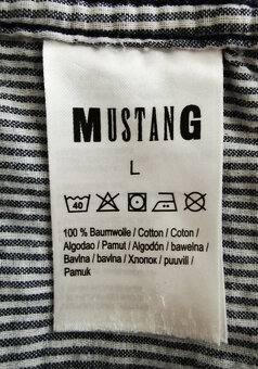 Mustang Slim Fit L-size košela - 5