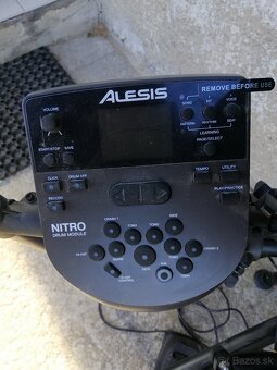 Predám ALESIS NITRO MESH KIT – elektronická bicia súprava - 5