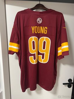 NFL dres - Chase Young Washington C. Nike Vapor Limited - 5