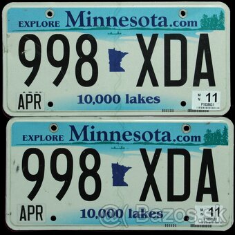 Americké značky z aut vzradených z evidencie - 5