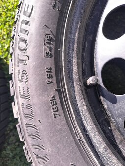 205/55R16 6Jx16 na plechových diskoch + nepoužitá rezerva - 5
