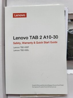 Skoro nepoužívaný tablet Lenovo TAB 2 A10-30 10.1" - 5