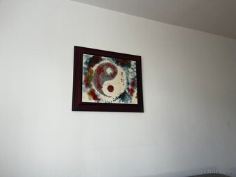 krasny velky obraz jin jang - 5