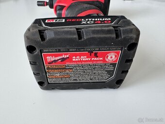 Milwaukee M12 FUEL 1/4” Subkompaktný rázový uťahovák - 5