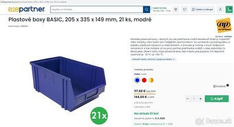 plastove boxy na skrutkovy material - 5