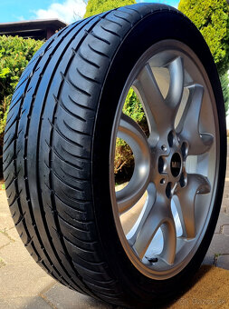 alu R19 5x120 orig. MINI Countryman, letné pneu 225/40 - 5