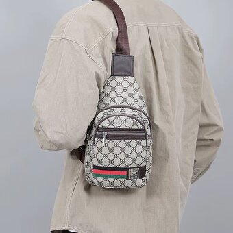 Pánska multifunkčná taška cez rameno - 5