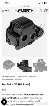 Novritsch BB proof holo kolimátor - 5