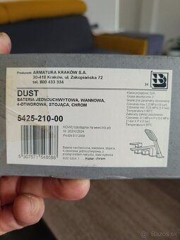 Sprchová vaňová batéria - 5