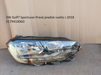 VW Golf Sportsvan - použité náhradné diely - 5