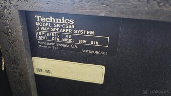 Zostava Technics (receiver, cd prehrávač, reproduktory) - 5