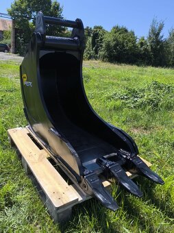 Podkopová lžíce se zuby, 50cm s upínáním S60 - 5