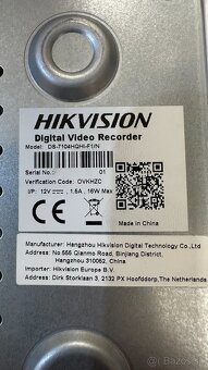 Hikvision DS-7104HQHI-F1/N DVR nahravacie zariadenie - 5