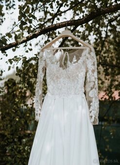 Princeznovské svadobné šatočky 36/S - 5