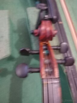 Predám staré 4/4,husle,cely, komplet - 5
