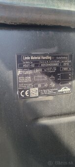 LINDE H50 triplex 6,8m 5000kg - 5