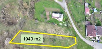 Výhodný veľký stavebný pozemok s výhľadom v obci Kravany - 5