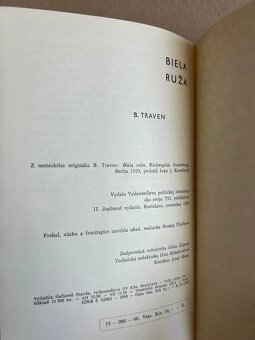 Biela ruža - Bruno Traven r.1966 - 5