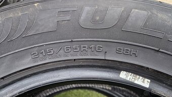 Letne pneumatiky 215/65 r16 fulda - 5