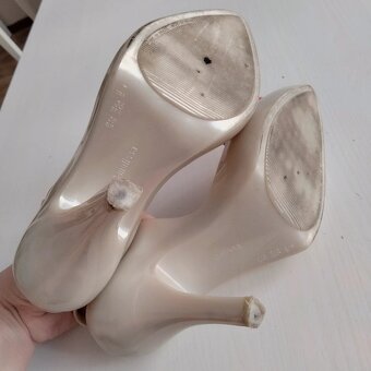 Vivienne Westwood sandalky s cervenym srdieckom - 5