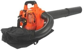 Motorové dúchadlo fukár vysávač drvič lístia + vak - 5