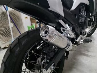 Nový Univerzálny Športový výfuk na motorku LeoVince - 5