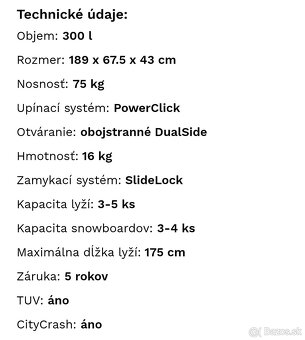 Strešný box Thule Motion XT Sport - 5