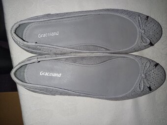 Dámske - dievčenské poltopánky - balerínky č. 38 - 5