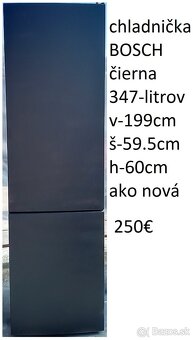 predám chladničku s mrazničkou-nerez aj bielu. - 5