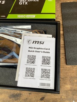 Grafická karta MSI GeForce GTX1660 SUPER VENTUS - Nová - 5