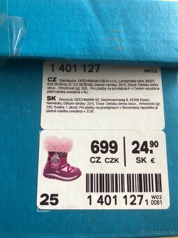 Zimné topánky Deichmann 25 - 5