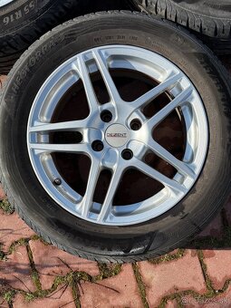 16" Elektrony rozteč 4x108 s pneu 215/55 - 5