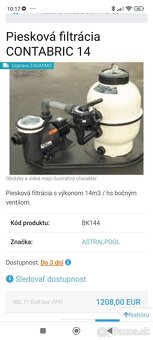Piesková filtrácia Astrapol - 5