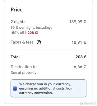 Vieden hotel blizko centra na 2 noci odstupim za polovicu - 5