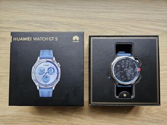 Huawei Watch GT 5 46mm Blue - modre, ako nove, zaruka - 5