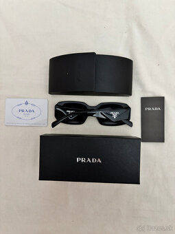Luxusné slnečné okuliare Prada – čierne, nové - 5