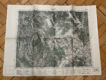 10 x mapy Slovenska, 30te roky - 5