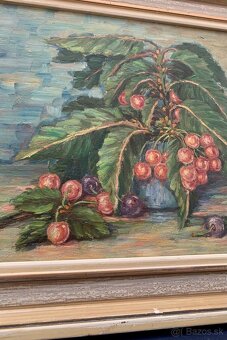 Obraz na sololite , olejomaľba  V 41- cm ,Š-50 cm - 5