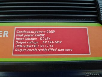 Menič napätia do auta - 5