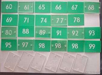 Plastové tabuľky - 5