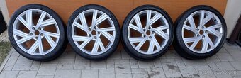 BERGAMO org. VW 5x112 7,5x18 ET 51 225 40 R18 letné - 5