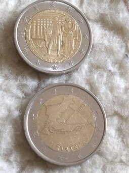 Vzácne obehové 2 euro mince - 5