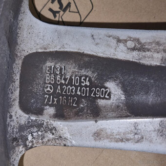 Mercedes disky 5x112 R16 8J-7J ET32-ET31 - 5